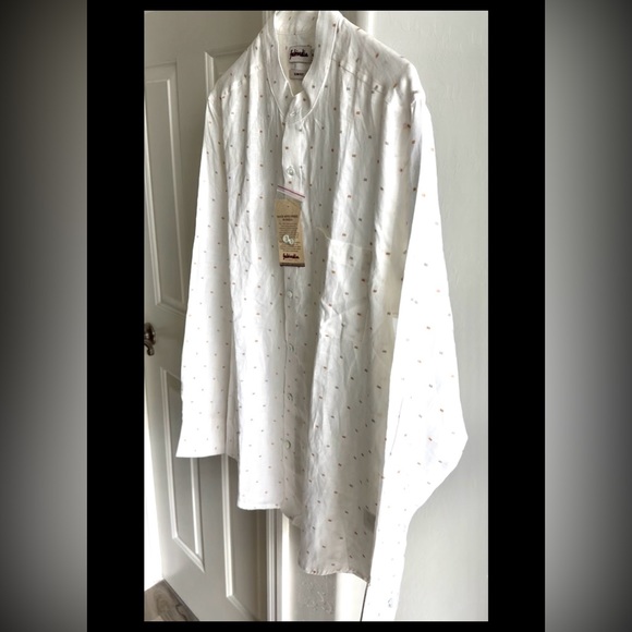 🏷️ Fabindia linen slimfit long sleeve button down shirt size 40 NWT 🏷️ - Picture 5 of 5